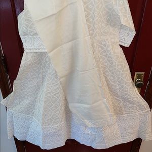 2Pc Full embroidered with little sequence work. Kameez dupatta